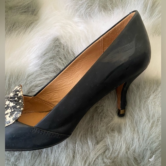 Coach 3 in. Snakeskin pattern Pumps - Picture 2 of 4